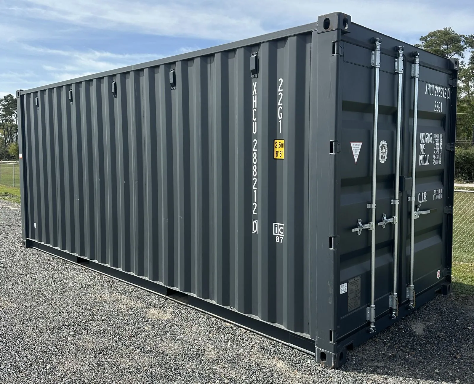 new one-trip 20ft shipping container for sale in Houston TX